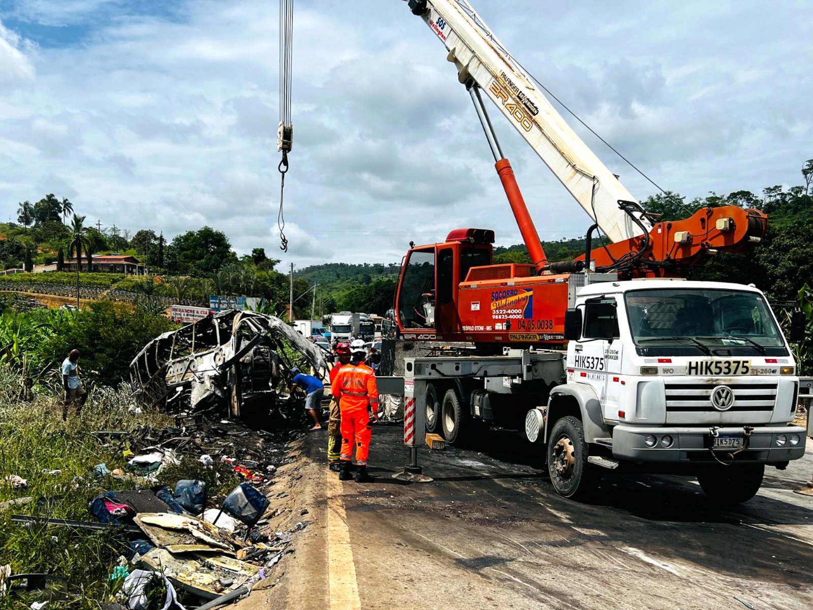 es la peor tragedia en rutas de Brasil en casi dos décadas
