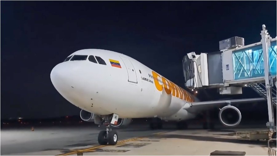 Vuelo de Conviasa procedente de China aterrizó con éxito en Maiquetía