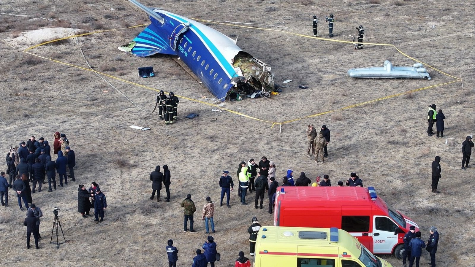 Un accidente de avión deja al menos 38 muertos y 29 heridos en Kazajistán Un accidente de avión deja al menos 38 muertos y 29 heridos en Kazajistán