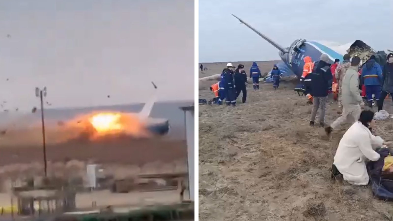 Accidente Azerbaijan Airlines: Parvada causa desplome fatal de avión en Kazajistán
