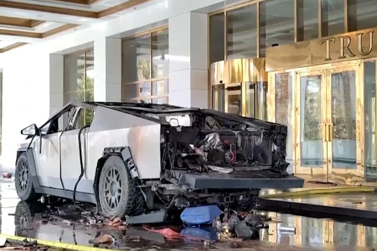El hombre vinculado a la explosión del Tesla en Las Vegas era un soldado de EEUU