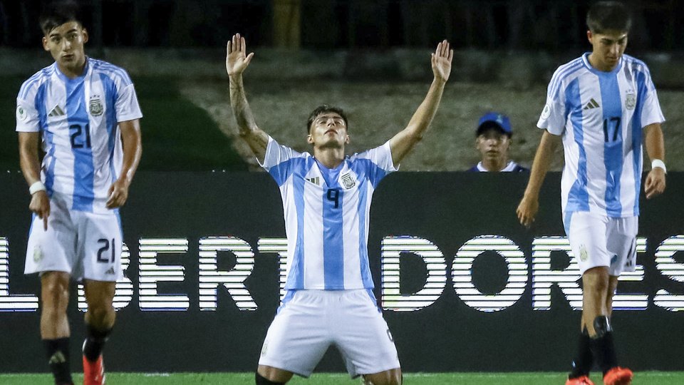 Argentina espera a Colombia tras la paliza a Brasil en el Sudamericano Sub-20 | Este domingo desde las 20.30 en Venezuela