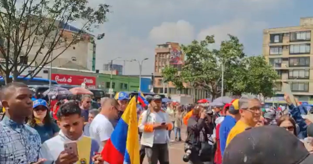 EN VIVO | Así avanzan las marchas contra Nicolás Maduro en varias ciudades de Colombia hoy, 9 de enero