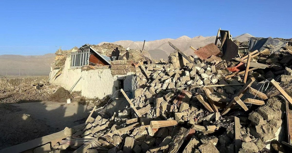 Las impactantes imágenes del terremoto en Tibet