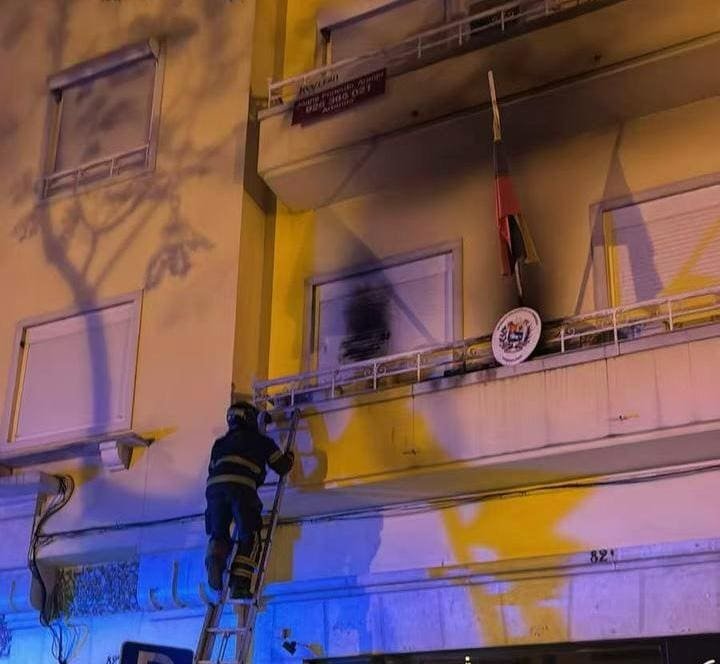 Consulado de Venezuela en Lisboa es atacado con explosivos