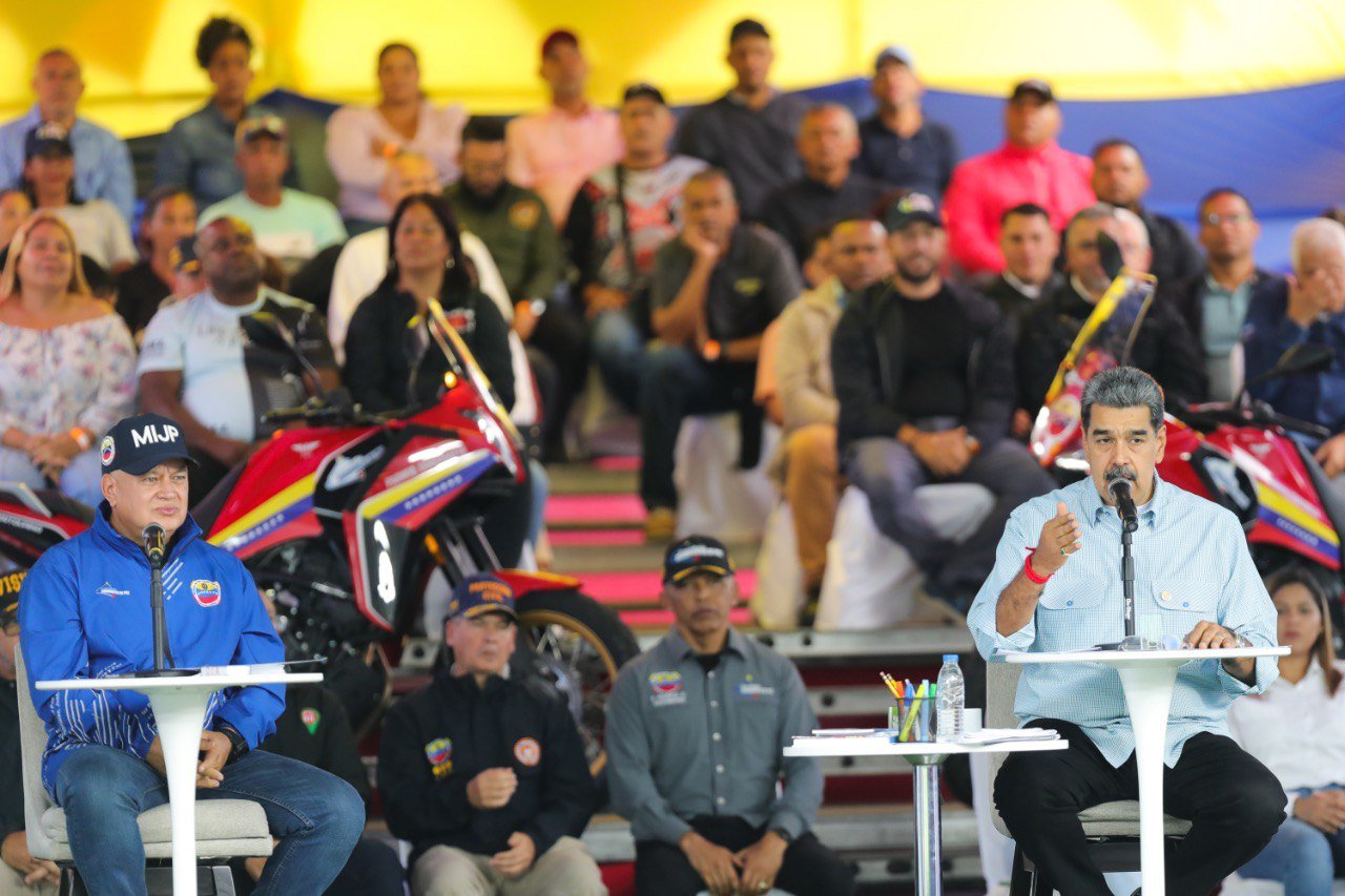 Maduro acusó al FBI y la DEA de promover al Tren de Aragua