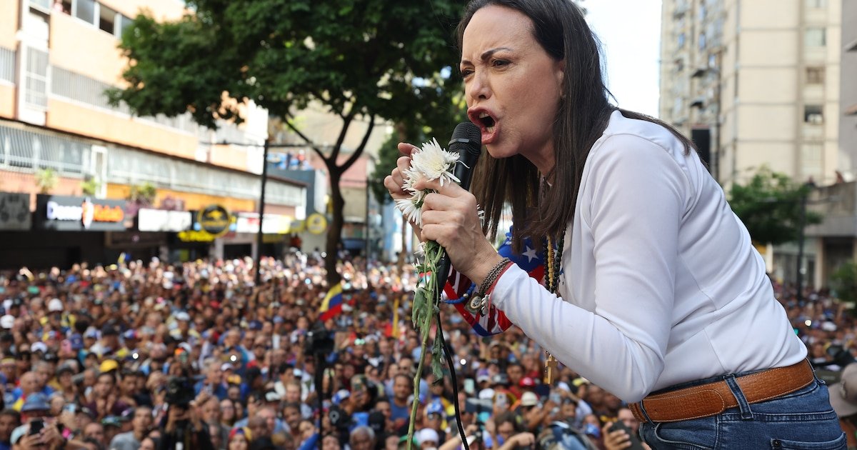María Corina Machado llamó a vaciar las calles de Venezuela ante la farsa electoral convocada por Maduro: “No los obedezcas”