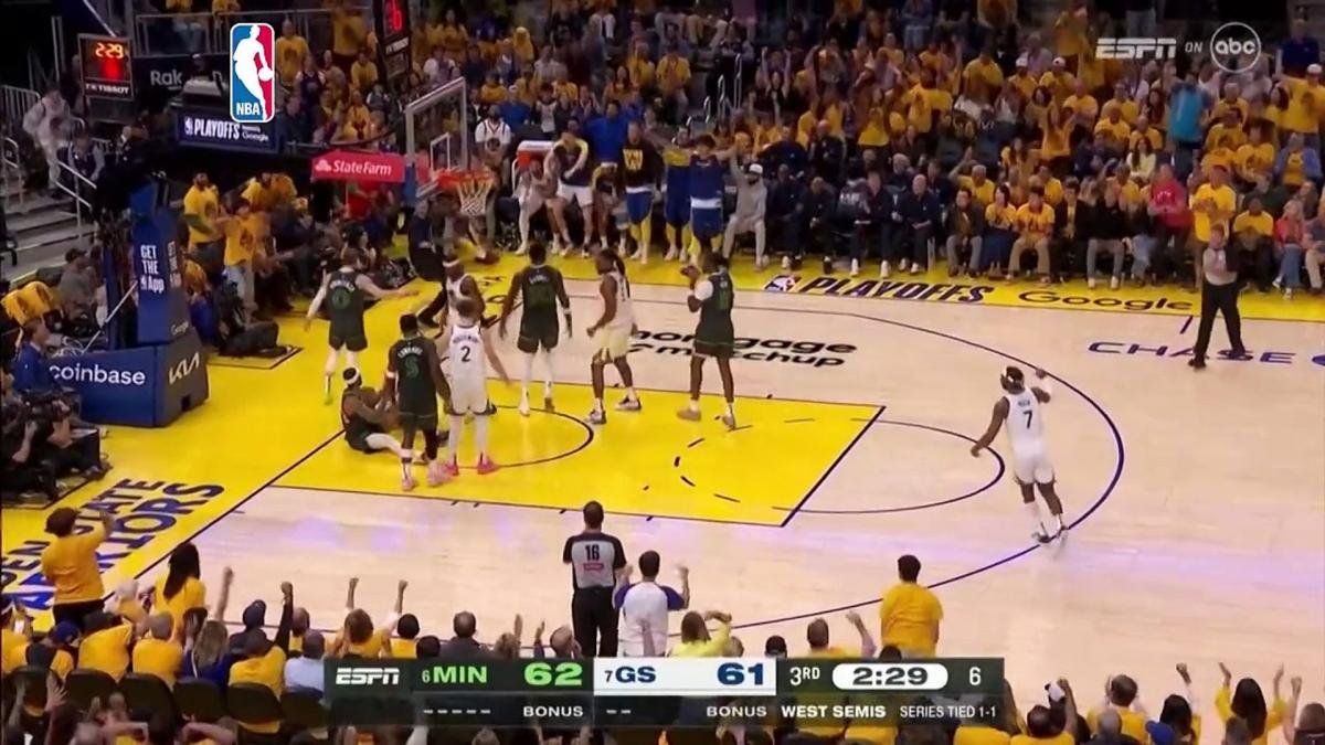 Los Wolves escapan a última hora de la trampa de los Warriors