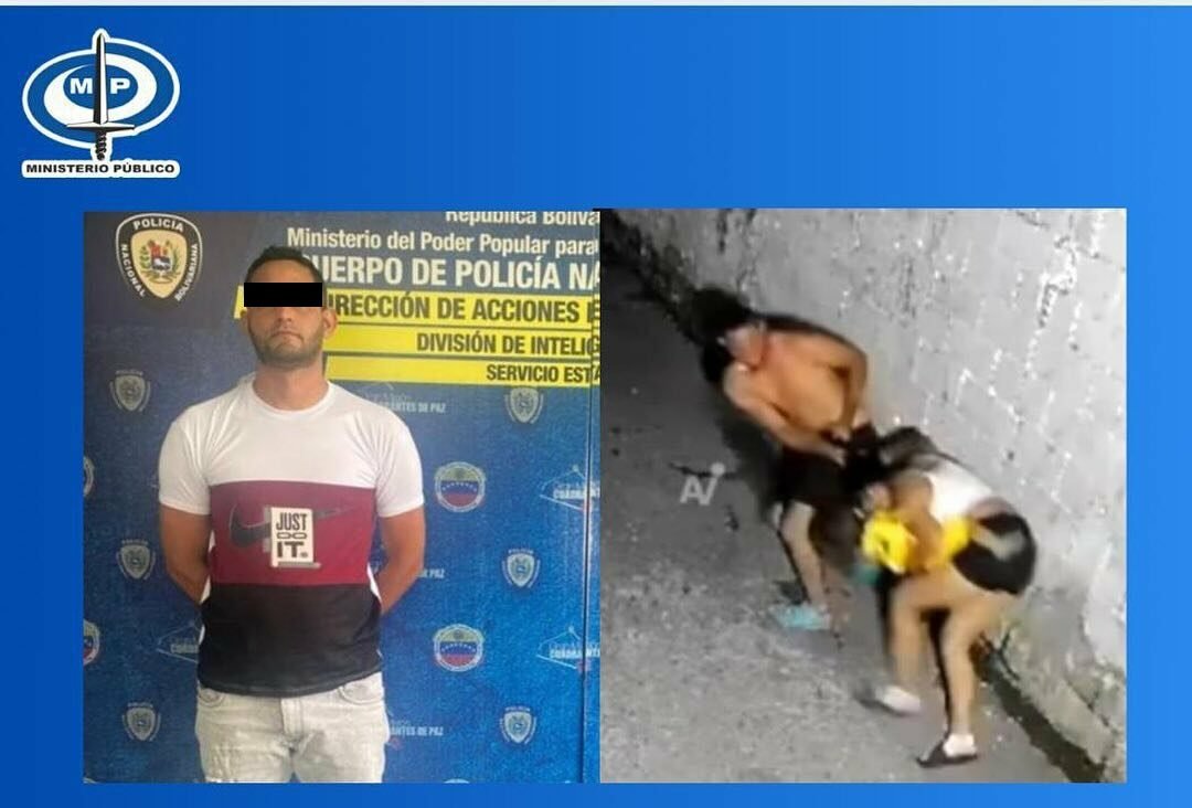 Lo detuvieron: Agredió salvajemente a su pareja con un bebé en brazos