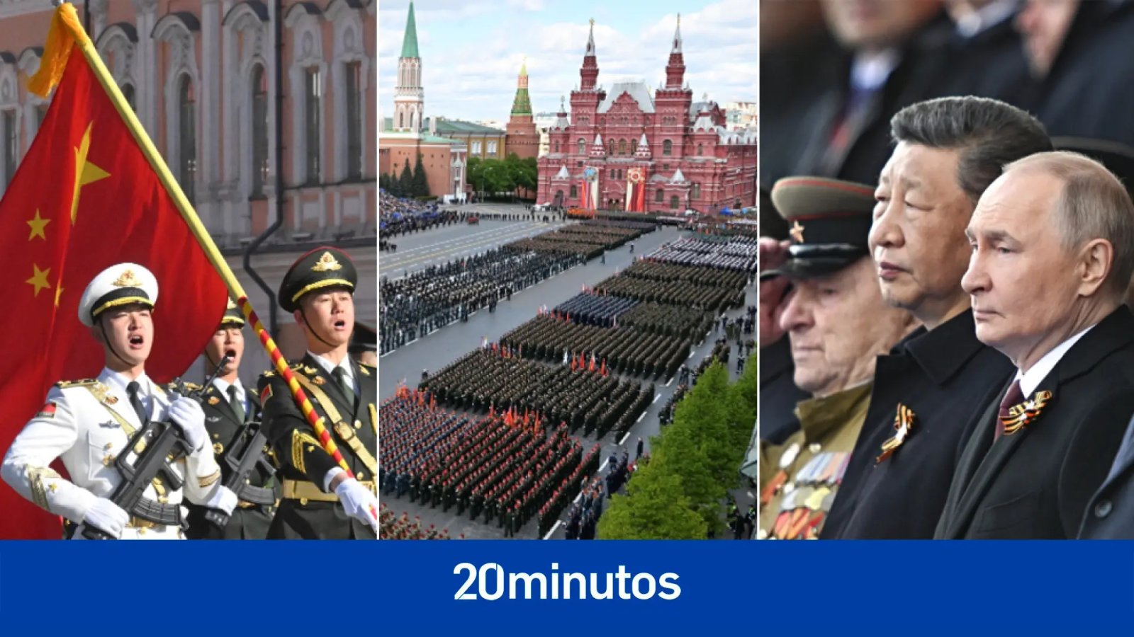 Desfile de la Victoria en Moscú: Putin muestra su poderío militar junto a sus aliados