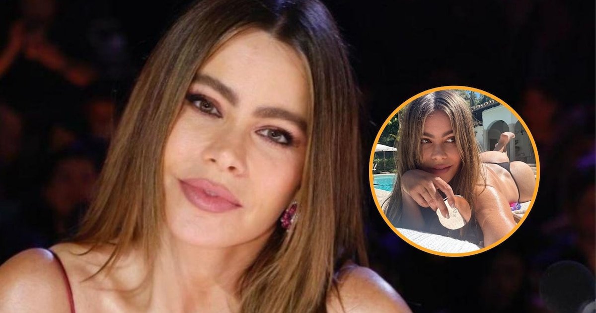 El topless de Sofía Vergara para celebrar el verano